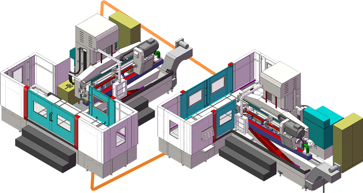 數控三座標深孔鉆床