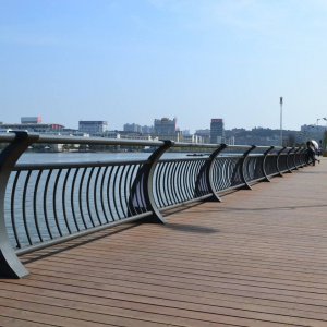 河道不銹鋼橋梁護欄